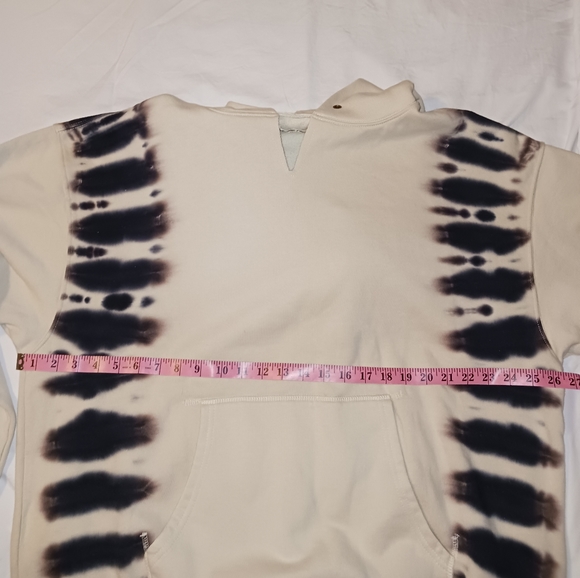 Free People Washed It's A Vibe Hoodie X-SMALL Sweatshirt Tie Dye - Picture 5 of 10